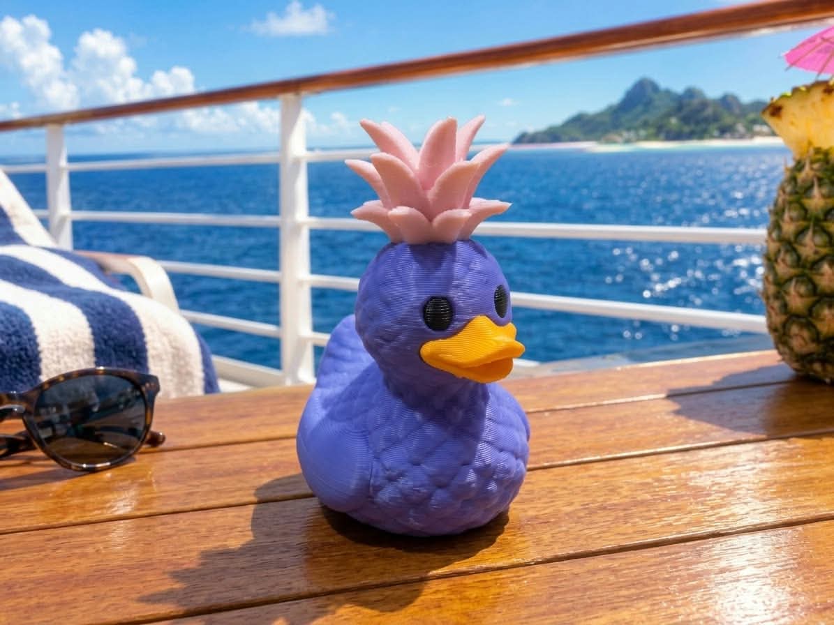 purple duck