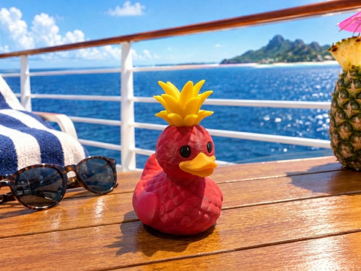 red duck